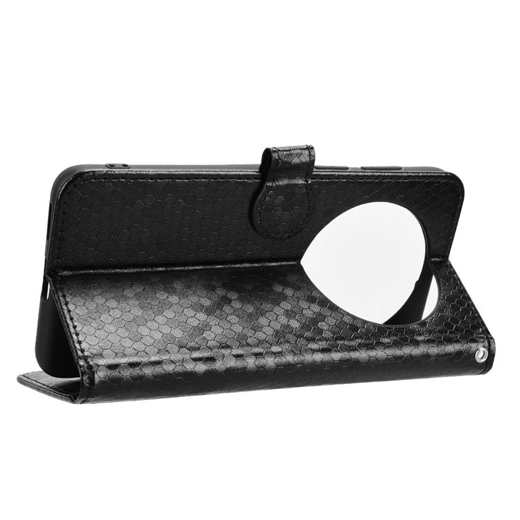 For Huawei Mate 70 Wallet Case Dot Pattern Imprint PU Leather Phone Cove - TechGearPal