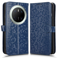 For Huawei Mate 70 Wallet Case Dot Pattern Imprint PU Leather Phone Cove - TechGearPal