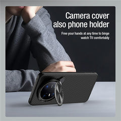 NILLKIN Camshield Prop Magnetic Series for Huawei Mate 70 Case Compatible with MagSafe PC+TPU Phone Cover with Camera Cover - TechGearPal