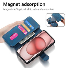 CASENEO MW-03 For iPhone 14 Case with Detachable Wallet Leather+TPU Phone Cove - TechGearPal