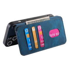 CASENEO MW-03 For iPhone 14 Case with Detachable Wallet Leather+TPU Phone Cove - TechGearPal