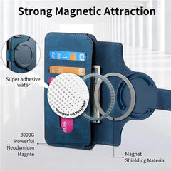 CASENEO MW-03 For iPhone 14 Case with Detachable Wallet Leather+TPU Phone Cove - TechGearPal