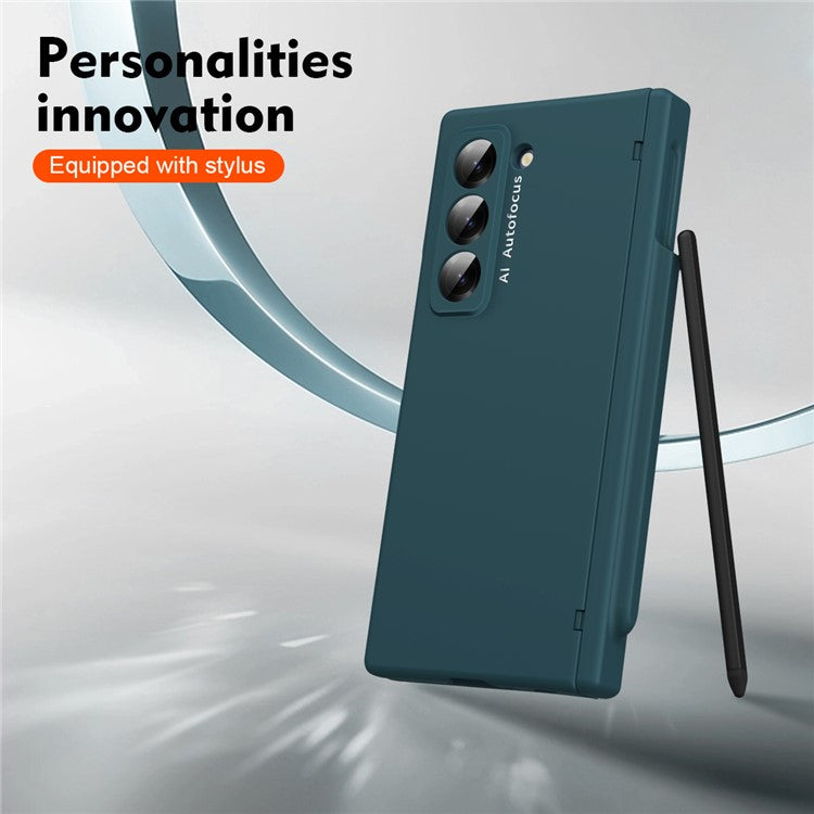 Phone Case for Samsung Galaxy Z Fold Special / Z Fold 6 Slim / W25 Hinge PC Cover with Stylu - TechGearPal