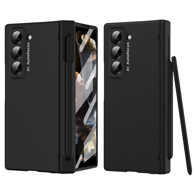 Phone Case for Samsung Galaxy Z Fold Special / Z Fold 6 Slim / W25 Hinge PC Cover with Stylu - TechGearPal