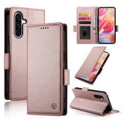 DF-010 For Samsung Galaxy A56 5G Stand Case PU Leather Wallet Phone Cover