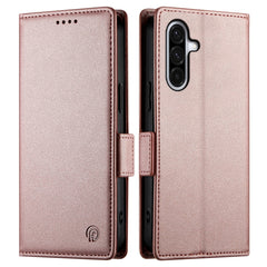 DF-010 For Samsung Galaxy A56 5G Stand Case PU Leather Wallet Phone Cover