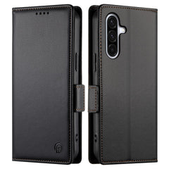 DF-010 For Samsung Galaxy A56 5G Stand Case PU Leather Wallet Phone Cover