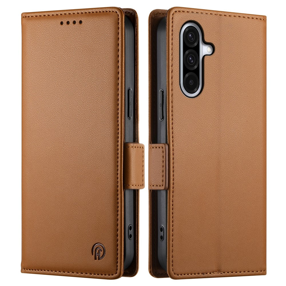 DF-010 For Samsung Galaxy A56 5G Stand Case PU Leather Wallet Phone Cover