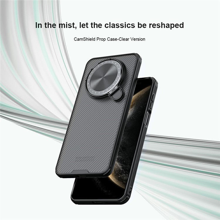 NILLKIN Camshield Prop Series for Huawei Mate 70 Case Translucent Slide Camera Protection PC + TPU Phone Cover - TechGearPal