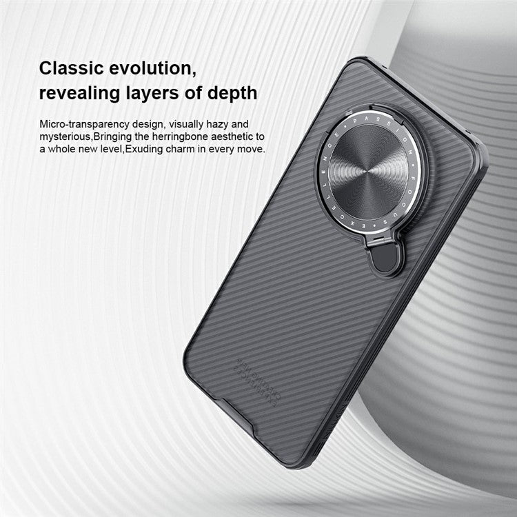 NILLKIN Camshield Prop Series for Huawei Mate 70 Case Translucent Slide Camera Protection PC + TPU Phone Cover - TechGearPal