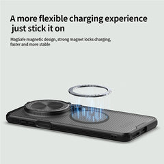 NILLKIN Camshield Prop Magnetic Translucent Series for Huawei Mate 70 Case Compatible with MagSafe TPU+PC Phone Cover with Camera Lid - TechGearPal