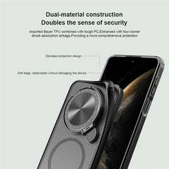 NILLKIN Camshield Prop Magnetic Translucent Series for Huawei Mate 70 Case Compatible with MagSafe TPU+PC Phone Cover with Camera Lid - TechGearPal