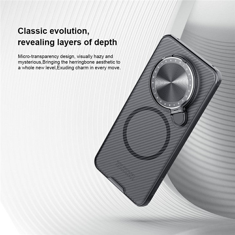 NILLKIN Camshield Prop Magnetic Translucent Series for Huawei Mate 70 Case Compatible with MagSafe TPU+PC Phone Cover with Camera Lid - TechGearPal