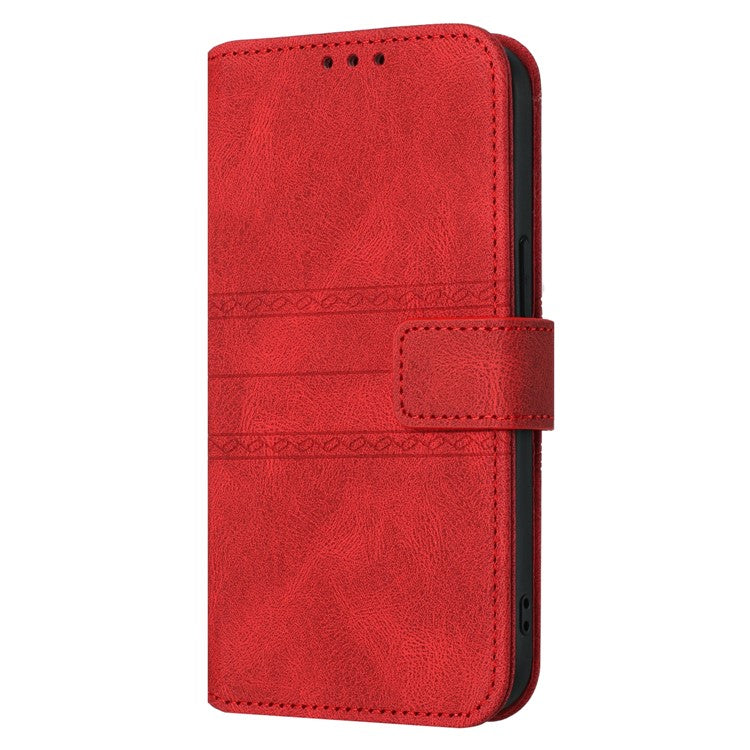 For Huawei Mate 70 Case Wallet Skin-Touch Leather Imprinted Phone Cove - TechGearPal