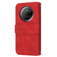 For Huawei Mate 70 Case Wallet Skin-Touch Leather Imprinted Phone Cove - TechGearPal