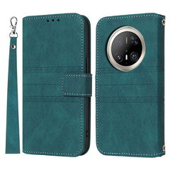 For Huawei Mate 70 Pro / Mate 70 Pro+ Case Wallet Skin-Touch Leather Imprinted Phone Cove - TechGearPal