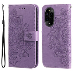 For Huawei nova 14 Pro 5G / nova 13 Pro 5G Case Floral Pattern PU Leather Wallet Stand Phone Cover