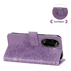 For Huawei nova 14 Pro 5G / nova 13 Pro 5G Case Floral Pattern PU Leather Wallet Stand Phone Cover