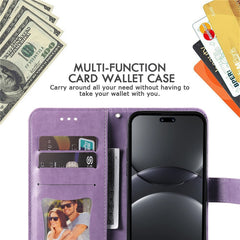 For Huawei nova 14 Pro 5G / nova 13 Pro 5G Case Floral Pattern PU Leather Wallet Stand Phone Cover