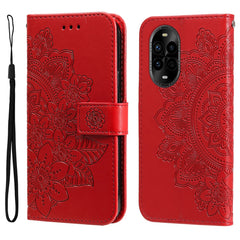 For Huawei nova 14 Pro 5G / nova 13 Pro 5G Case Floral Pattern PU Leather Wallet Stand Phone Cover