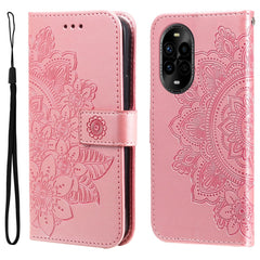 For Huawei nova 14 Pro 5G / nova 13 Pro 5G Case Floral Pattern PU Leather Wallet Stand Phone Cover