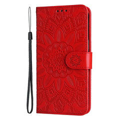 Für Huawei nova 13 5G / nova 12 5G Hülle Sonnenblumen Aufdruck Leder Brieftasche Handyhülle 