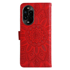 For Huawei nova 14 Pro 5G / nova 13 Pro 5G Case Sunflower Imprint Leather Wallet Phone Cover