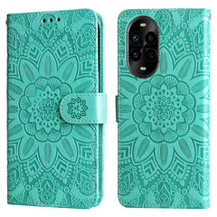 For Huawei nova 14 Pro 5G / nova 13 Pro 5G Case Sunflower Imprint Leather Wallet Phone Cover