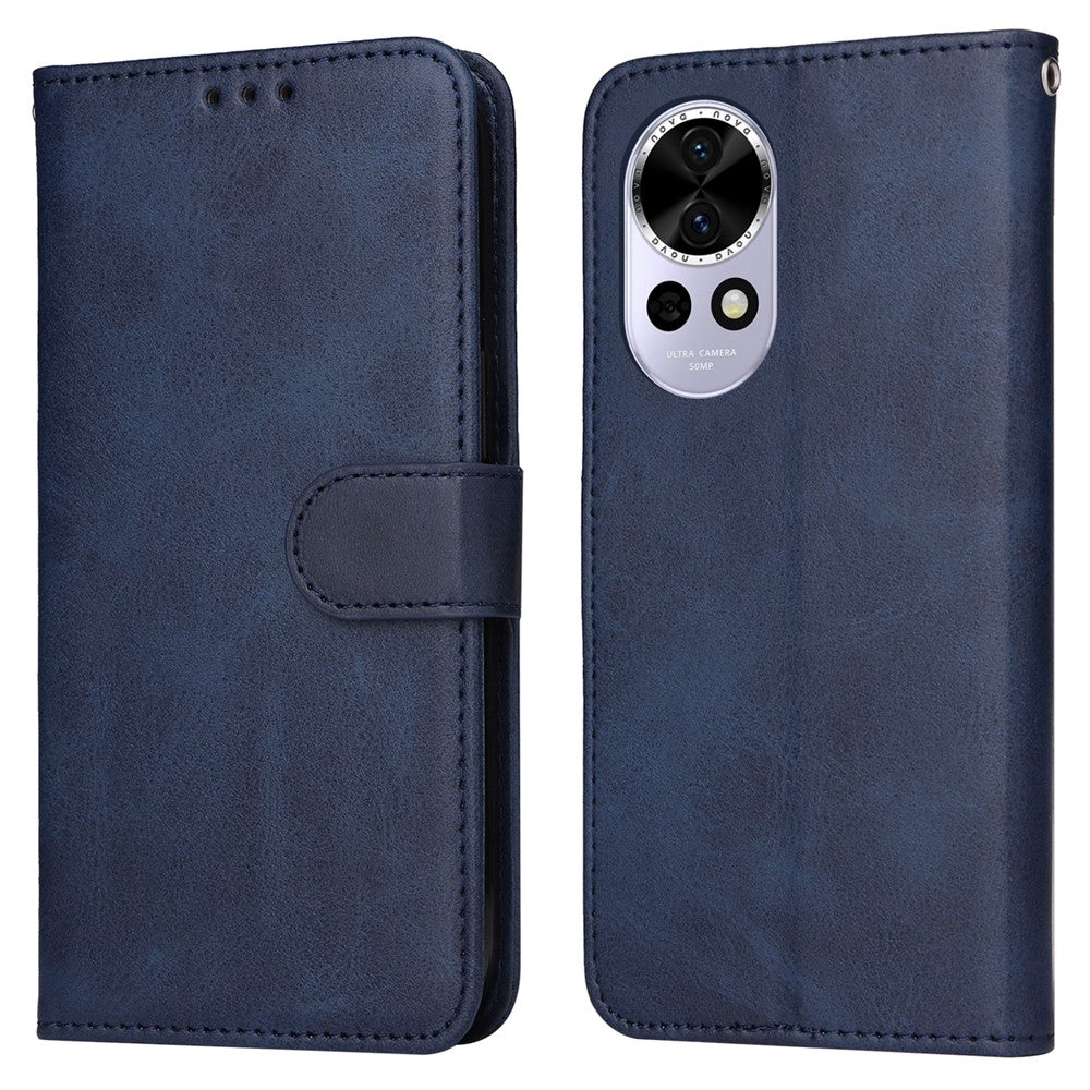 Für Huawei nova 14 5G / nova 13 5G / nova 12 5G Hülle Brieftasche PU Leder Folio Flip Phone Cover 