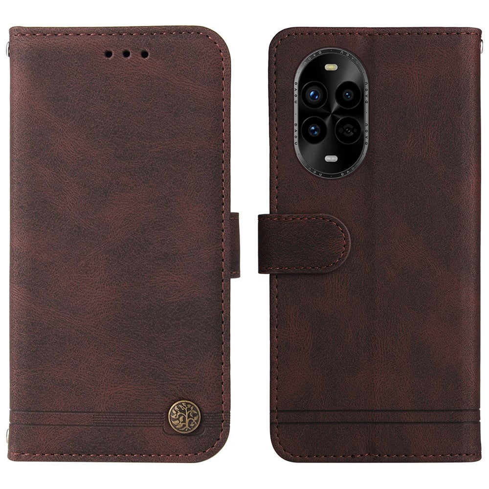 For Huawei nova 14 Pro 5G / nova 13 Pro 5G Leather Wallet Cases Skin Touch Phone Cover Stand with Strap