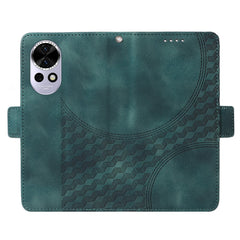 For Huawei nova 13 5G / nova 12 5G Case PU Leather Phone Cover Rhombus Starry Imprinted