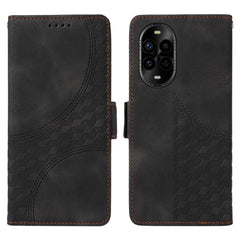 For Huawei nova 14 Pro 5G / nova 13 Pro 5G Case PU Leather Phone Cover Rhombus Starry Imprinted