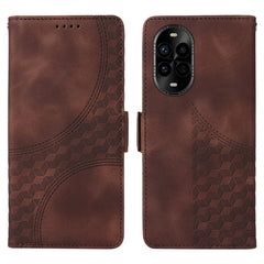 For Huawei nova 14 Pro 5G / nova 13 Pro 5G Case PU Leather Phone Cover Rhombus Starry Imprinted