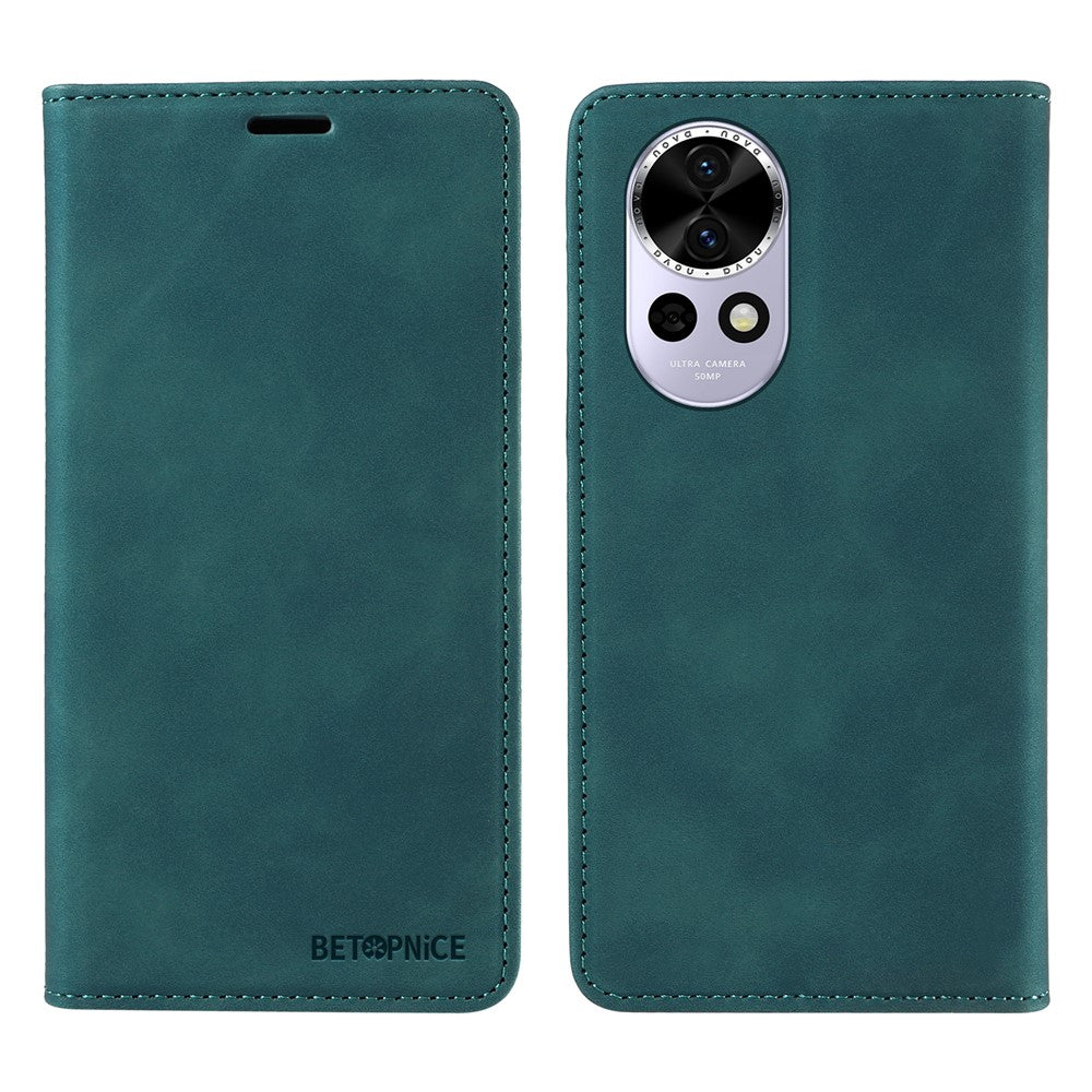 Étui portefeuille en cuir avec support pour Huawei Nova 13 5G / Nova 12 5G (BETOPNICE 003) 