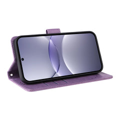 Étui portefeuille en cuir avec support pour Huawei Nova 13 5G / Nova 12 5G, motif papillon et floral 