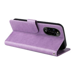 For Huawei nova 14 Pro 5G / nova 13 Pro 5G Leather Case Butterfly Floral Imprint Wallet Stand Cover