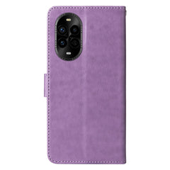 For Huawei nova 14 Pro 5G / nova 13 Pro 5G Leather Case Butterfly Floral Imprint Wallet Stand Cover