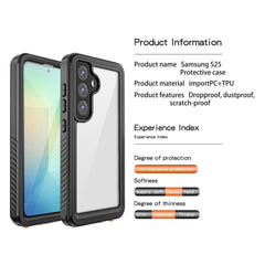 REDPEPPER FS / FM Series For Samsung Galaxy S25 Waterproof Case IP68 Shockproof Phone Cover