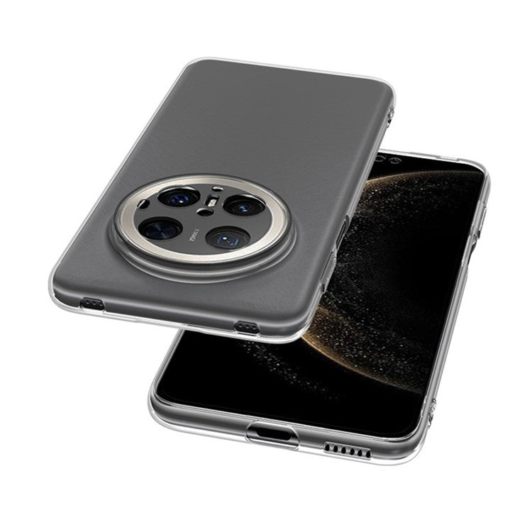 For Huawei Mate 70 Pro / Mate 70 Pro+ Clear Phone Case Ultra-Thin Flexible TPU Back Cover - TechGearPal