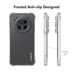 For Huawei Mate 70 Clear Phone Case ENKAY HAT PRINCE Shockproof Anti-Slip TPU Cove - TechGearPal