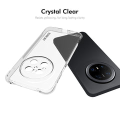 For Huawei Mate 70 Clear Phone Case ENKAY HAT PRINCE Shockproof Anti-Slip TPU Cove - TechGearPal