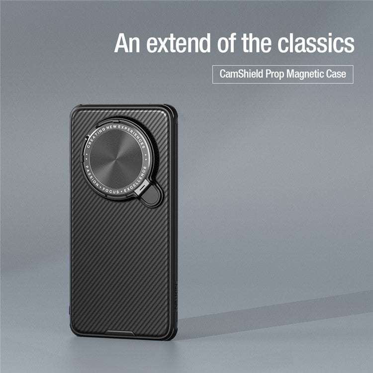 NILLKIN Camshield Prop Magnetic Series for Huawei Mate 70 Pro+  /  Mate 70 Pro Case Compatible with MagSafe PC+TPU Phone Cover with Camera Cover - TechGearPal