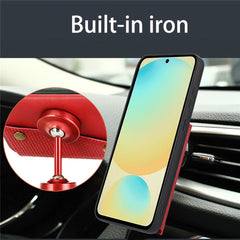 Coque pour Huawei Nova 13 Pro 5G avec emplacements pour cartes et béquille en cuir et TPU 