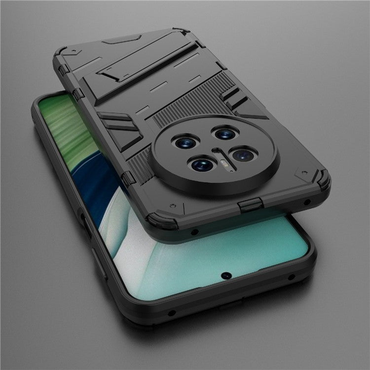 For Huawei Mate 70 Case PC + TPU Shockproof Phone Cover with Kickstan - TechGearPal