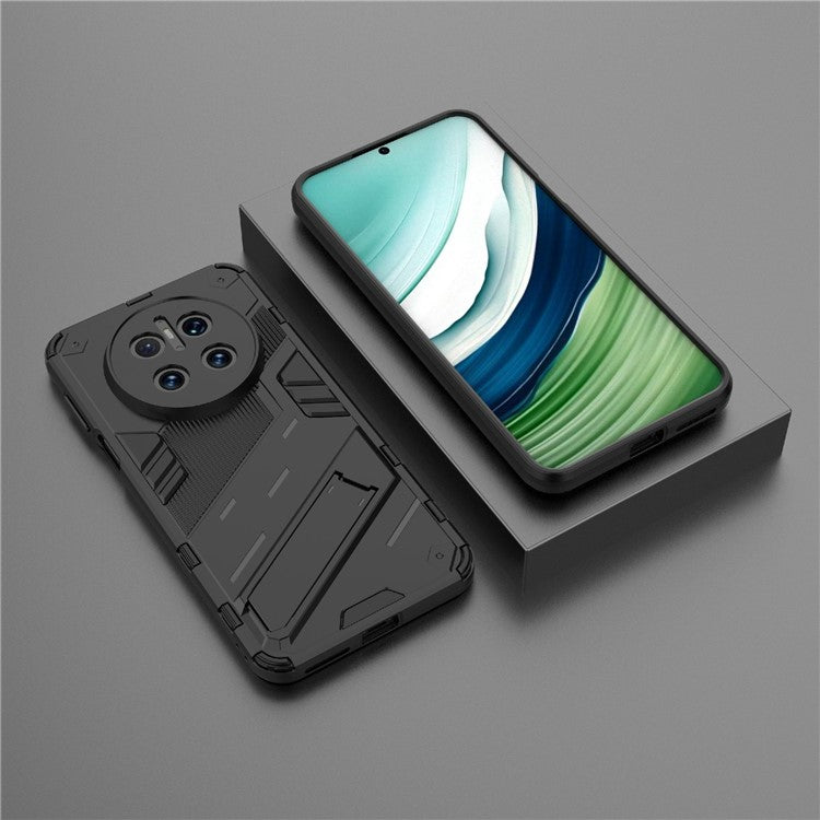 For Huawei Mate 70 Case PC + TPU Shockproof Phone Cover with Kickstan - TechGearPal