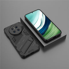 For Huawei Mate 70 Case PC + TPU Shockproof Phone Cover with Kickstan - TechGearPal