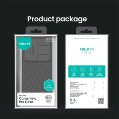 Coque NILLKIN Camshield Pro Series pour Samsung Galaxy S25 Ultra, coque coulissante en PC et TPU pour appareil photo 