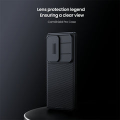 Coque NILLKIN Camshield Pro Series pour Samsung Galaxy S25 Ultra, coque coulissante en PC et TPU pour appareil photo 