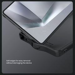 Coque NILLKIN Camshield Pro Series pour Samsung Galaxy S25 Ultra, coque coulissante en PC et TPU pour appareil photo 