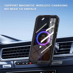 REDPEPPER For Samsung Galaxy S25 IP68 Waterproof Magnetic Case Clear Phone Cover